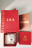 老鳳祥S999足銀項(xiàng)鏈女款方糖吊墜輕奢侈高級(jí)紀(jì)念日生日禮物送女友老婆 星云方糖項(xiàng)鏈*品牌禮盒 曬單實(shí)拍圖