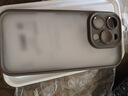 ROCK適用蘋果16 Pro手機(jī)殼iPhone16 Pro保護(hù)套膚感鏡頭全包精孔親膚防摔簡約硅膠不粘指紋男女款灰色 曬單實(shí)拍圖