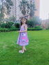 G.DUCKKIDS小黃鴨小馬寶莉公主裙女童連衣裙夏季獨(dú)角獸翅膀飛袖兒童吊帶裙子 粉色碧琪 120 建議5~6歲【110-120cm】cm 曬單實(shí)拍圖