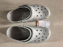 卡駱馳（crocs）洞洞鞋男女鞋經(jīng)典Clog一腳蹬穿沙灘鞋涼拖鞋 10001-1FT  M8W10 曬單實(shí)拍圖