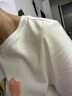 茵曼2025夏季女裝新款透氣棉質(zhì)寬松喵咪印花萌趣圓領(lǐng)短袖T恤TEE 米白色 S 曬單實(shí)拍圖