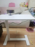 宜家（IKEA）BOLLSIDAN波席當(dāng)移動(dòng)床邊桌升降桌簡(jiǎn)易電腦桌家用懶人桌 筆記本支架白色+杯架 曬單實(shí)拍圖