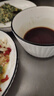 司晨北歐簡(jiǎn)約飯碗家用陶瓷碗碟子套裝個(gè)人專用吃飯碗盤子碗筷餐具組合 4碗4盤4勺4筷 曬單實(shí)拍圖