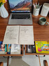 書桌書架一體桌學(xué)習(xí)桌椅組合電腦桌臺式家用臥室辦公寫字桌小戶型 【加厚板材】胡桃色70CM 曬單實拍圖