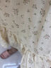 森馬（Semir）連衣裙女荷葉邊V領(lǐng)溫柔少女感2025夏季碎花裙小清新109325114010 曬單實(shí)拍圖
