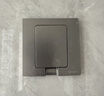 公牛（BULL）開關插座嵌入式插座可調節(jié)空調冰箱隱藏插座 GTBZ104 灰色三孔16A 曬單實拍圖