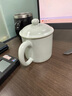 雅瓷汝窯茶杯陶瓷泡茶杯帶蓋辦公杯喝茶喝水茶具禮盒裝冰裂釉養(yǎng)正杯 汝窯養(yǎng)正杯 曬單實(shí)拍圖