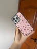 FUNNY RICH愛心粉豹紋適用iPhone16ProMax手機殼蘋果15plus新款磁吸保護套14女款防摔13高級潮流甜酷個性 黑框（磁吸款） iPhone 14 Pro 曬單實拍圖