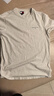 TOMMY JEANS【純色純棉】25夏季男裝平紋針織美式寬松短袖/修身圓領(lǐng)上衣T恤 【純色修身】燕麥色AE3 M 曬單實(shí)拍圖