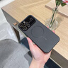 【品牌原裝】秒變17適用iPhone16promax手機(jī)殼新款蘋(píng)果16全包防摔 【石墨黑】Magsafe磁吸*防指紋手汗 iPhone 16 Pro Max 曬單實(shí)拍圖