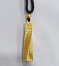 中國黃金（CHINA GOLD）黃金吊墜足金999古法金扭轉(zhuǎn)乾坤項鏈結(jié)婚三金生日節(jié)日禮物送老婆 其他克重聯(lián)系客服 曬單實拍圖