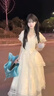 斐莉玥2025超仙絕美lolita連衣裙女學(xué)生宮廷風(fēng)富家千金感白月光公主長(zhǎng)裙 蓬蓬連衣裙 現(xiàn)貨 S 曬單實(shí)拍圖