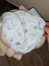 Babyprints尿布兜嬰兒隔尿褲透氣防水防側(cè)漏可洗按扣款藍(lán)色3條裝大碼 曬單實(shí)拍圖