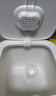 優(yōu)勤（YOUQIN）米桶家用防蟲防潮密封米缸米箱面粉儲存罐裝大米收納盒放米面容器 象牙白20斤 帶量杯【密封防蟲】 曬單實拍圖