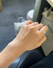 中國(guó)黃金 S990足銀深愛(ài)至簡(jiǎn)戒指男女同款單身尾戒情人節(jié)禮物送男友 【浪漫玫瑰禮盒】*八倉(cāng)發(fā)貨*當(dāng)/次日達(dá) 曬單實(shí)拍圖