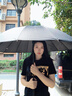 愛(ài)上雨24骨長(zhǎng)柄雨傘男士大號(hào)自動(dòng)暴雨專用傘加固結(jié)實(shí)抗風(fēng)定制直桿大傘男 全纖維中棒-加大-24骨經(jīng)典黑 曬單實(shí)拍圖