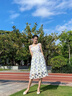 HQTING紅蜻蜓包頭涼鞋女粗跟女鞋2025年夏季新款時(shí)裝鞋子羅馬鞋子尖頭高 黑色 38 曬單實(shí)拍圖