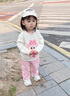 班喜迪女童套裝秋裝2025新款洋氣寶寶衛(wèi)衣嬰兒褲子春秋季兒童衣服兩件套 粉色 90 曬單實拍圖