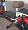 電動(dòng)車(chē)邊撐摩托車(chē)腳撐可調節小牛側支架電動(dòng)邊撐踏板電瓶車(chē)腳架用 可調節腳撐【CNC邊撐紅色】 曬單實(shí)拍圖
