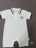 G.duck嬰兒衣服夏季薄款新款連體衣寶寶純棉短袖新生兒哈衣嬰幼爬服外出 白色:米奇翻領(lǐng)短袖:A類(lèi)穿棉 90:建議18-24斤左右 曬單實(shí)拍圖