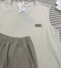 貓人睡衣男士冰絲涼感夏季背心無袖薄款夏天大碼家居服套裝 白色【冰絲涼感】 2XL 【建議140-160斤】 曬單實(shí)拍圖
