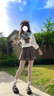 JIOESC綁帶蝴蝶結半腿絲襪女小腿襪夏秋季薄款芭蕾風(fēng)lolita可愛(ài)中筒襪子 粉色 【120D】 1雙 均碼 【80-120斤】 曬單實(shí)拍圖