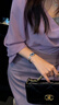 SAGA世家品牌手表女士石英腕表天使之眼手鐲手表生日禮物送老婆送女友 伊比薩藍(lán)款 S碼 曬單實(shí)拍圖