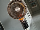 創(chuàng)維【全屋驅蚊】空氣循環(huán)扇家用電風扇落地扇2025新款大風量語音遙控輕音節(jié)能臥室小風扇Q522 白咖色 曬單實拍圖