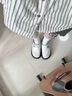 FILA 斐樂官方女鞋SMILA摩登拖鞋2025夏季新款元?dú)馔闲蓍e勃肯鞋 糙米黃-BR 37.5 曬單實(shí)拍圖