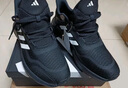 阿迪達(dá)斯 （adidas）男鞋跑步鞋夏季舒適網(wǎng)面透氣舒適黑色運(yùn)動鞋HQ7558 黑 43 曬單實拍圖