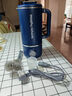 摩飛電器（Morphyrichards）豆?jié){機破壁機 家用2-3人全自動清洗免過濾低音降噪 多功能菜單可預(yù)約600ml攪拌機榨汁機MR8200藍 曬單實拍圖