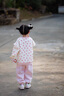 G.DUCKKIDS女童裝運(yùn)動(dòng)套裝洋氣秋裝2025新款女寶春秋季衛(wèi)衣小女孩休閑兩件套 粉紅色 90 cm 曬單實(shí)拍圖