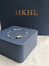 HKHL 925銀沙漏小蠻腰女士手鏈女生生日禮物小眾輕奢設計感銀飾手飾品 時(shí)光沙漏手鏈（鏈長(cháng)可調節) 曬單實(shí)拍圖