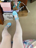 木清清天鵝絨白絲絲襪長(cháng)筒白色過(guò)膝襪ins潮薄款女白長(cháng)筒jk大腿黑色過(guò)膝 白色一雙 1雙 均碼 160斤以?xún)?曬單實(shí)拍圖
