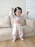 新生嬰兒秋衣套裝一歲寶寶秋裝兩件套幼兒秋冬季純棉衣服早秋睡衣 【高腰護(hù)肚】星云童話鎮(zhèn)粉 66 ：3-6個(gè)月 推薦體重：11-15斤 曬單實(shí)拍圖