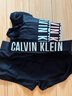 Calvin Klein男士七夕情人節(jié)禮物平角內(nèi)褲NB3611A VVN黑/黑/黑 L 曬單實(shí)拍圖