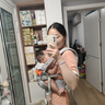 ERGObaby二狗背帶嬰兒抱娃神器四季透氣外出旅行遛娃神器breeze解放雙手 【經(jīng)典款】Omni360-灰色 曬單實(shí)拍圖