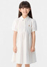 Gap女童2025夏季新款小熊刺繡polo領(lǐng)泡泡短袖連衣裙兒童裝767293 白色 150 cm(12-13歲)亞洲尺碼 曬單實(shí)拍圖