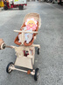 普洛可（PLAYKIDS）A8MAX越野版遛娃神器推車0-3歲用折疊可坐可躺帶減震嬰兒推車輕便 曬單實(shí)拍圖