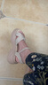 他她（TATA）涼鞋女鞋2025夏季新款休閑厚底法式氣質(zhì)時(shí)裝涼鞋女 杏色 35 曬單實(shí)拍圖