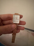 丹尼爾惠靈頓（DanielWellington）DW手表女簡約時尚手表冰川白星辰手鏈小方表七夕禮物DW00100620 曬單實拍圖