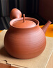 金灶（KAMJOVE）紅泥砂銚壺2024新款跳蓋煮茶壺側(cè)把炭火茶壺煮泡茶套裝家用KP-T03 紅泥砂銚壺 400ml 曬單實(shí)拍圖