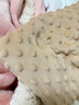 DEATKN德國蓋被純棉新生嬰兒秋冬加厚安撫豆豆幼兒園兒童四季通用小被子 大兔子+奶茶色春秋 100x120cm 曬單實(shí)拍圖