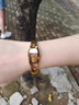 歐品客（OUPINKE）七夕情人節(jié)禮物送手表女士鎢鋼小巧石英表簡約氣質(zhì)鑲鉆高檔女表 3242女-全金色 【瑞士進口機芯】 曬單實拍圖