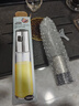 304不銹鋼噴油壺玻璃廚房空氣炸鍋家用噴油瓶食用油壺噴霧瓶霧 直型100ML送漏斗 曬單實拍圖