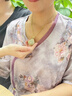 COISE和田玉吊墜女大肚佛時(shí)尚925銀項(xiàng)鏈經(jīng)典笑佛玉墜送媽媽生日禮物 精美玫瑰禮盒-請(qǐng)勿單拍 曬單實(shí)拍圖