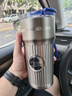 百事（PEPSI）可樂保溫杯咖啡杯316L不銹鋼水杯高顏值便攜車載杯子金屬銀620ML 曬單實(shí)拍圖