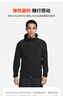 耐克NIKE夏季薄款 男連帽夾克外套 防風(fēng)透氣 休閑運(yùn)動FB7552-010黑L 曬單實(shí)拍圖