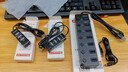 紐曼 usb分線器3.0高速7口HUB集線器 筆記本臺式電腦一拖七usb擴展塢延長線轉(zhuǎn)換器約1m 曬單實拍圖