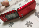 金立老年人手機(jī)翻蓋老年機(jī) 超長待機(jī) 4G全網(wǎng)通 大字大聲大按鍵備用功能老人機(jī) L21 紅色 曬單實拍圖